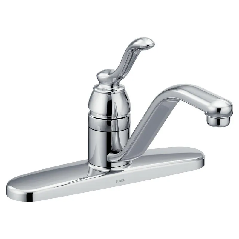 Moen 7050 Banbury Single Handle Kitchen Faucet in Polished Chrome