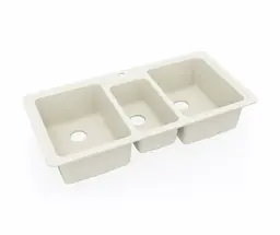 Swan Surfaces KS04422TB.037 SINK 44X22 TRPL BWL KSTB-4422