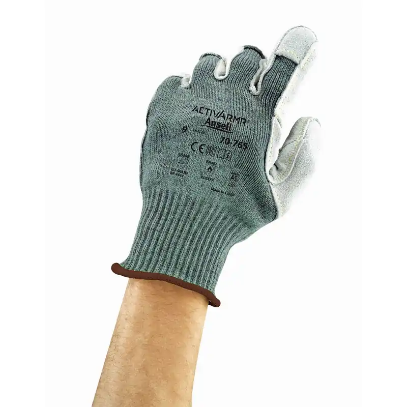 ActivArmr 245714 ActivArmr 70-765 Cut-Resistant Gloves with Leather Palm Size 8