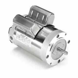 Leeson 6439191263 4-Pole AC Motor 1.5 hp (TENV) 6439191263