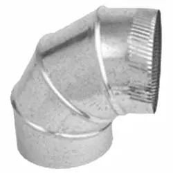 Gray Metal 6-26-0302 FVP1006 6IN 26GA 4PC 90 ELBOW