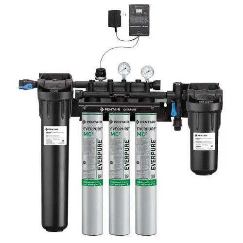 Pentair EV932805 Everpure High Flow CSR Triple-MC Water Filtration System