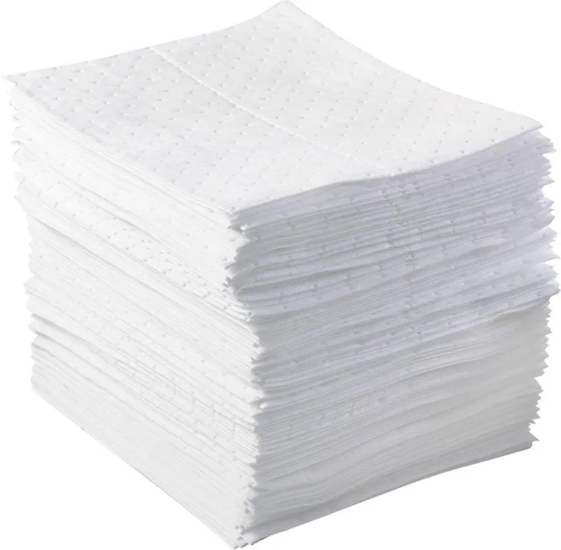 Brady BPO100 Basic Oil Only Absorbent Pad - Heavy Weight 15 x 17 Absorbent Capacity 20.5 gal