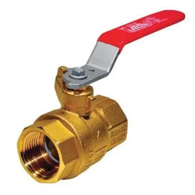 MAS B-3-LL.38 Ball Valve with Locking Lever Handle 3/8 in FNPT