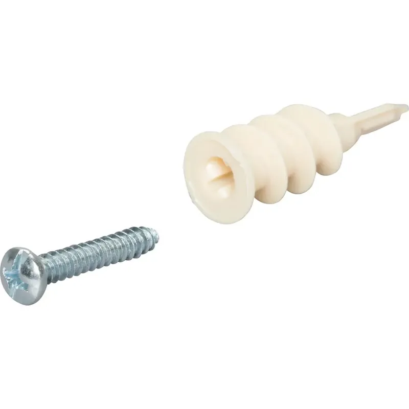 F4P F4P NYLZIP Nylon Zip Self Drilling Drywall Anchor Kit #8 x 1