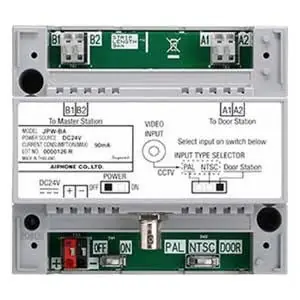 Aiphone JPW-BA CCTV Camera Adaptor Din Rail 4-5/16 H x 4-7/8 W x 2-7/16 D