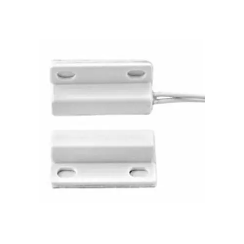 Resideo 943WG Mini Magnetic Contact with 12 inch Leads, 1 inch Gap, White