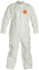 DuPont D13483773 Tychem 4000 Coverall White 2X-Large