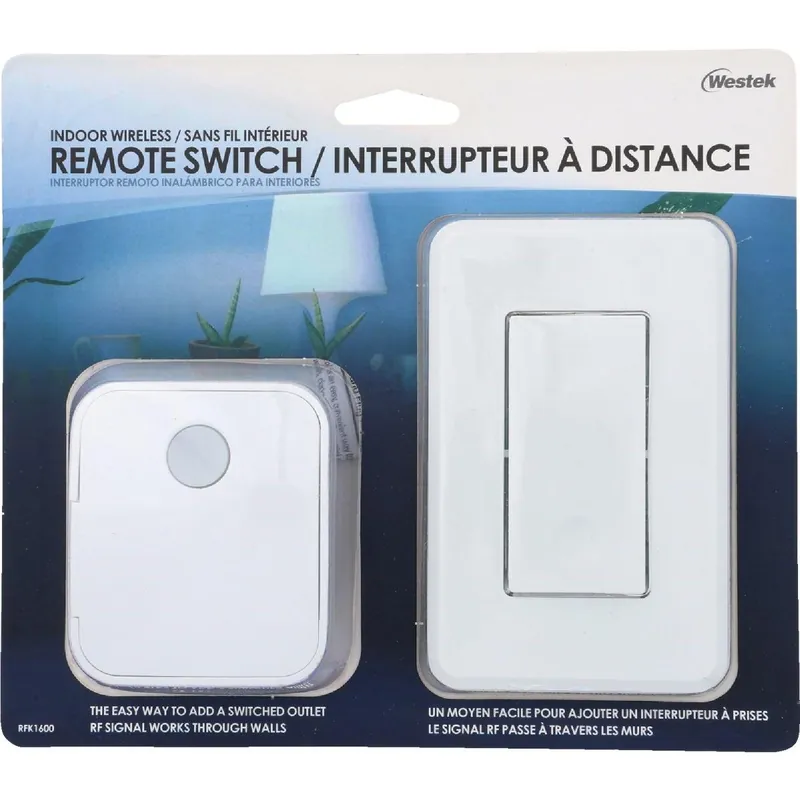 Westek RFK1600LC 100 Ft. Range 12V 240W Wireless Switch