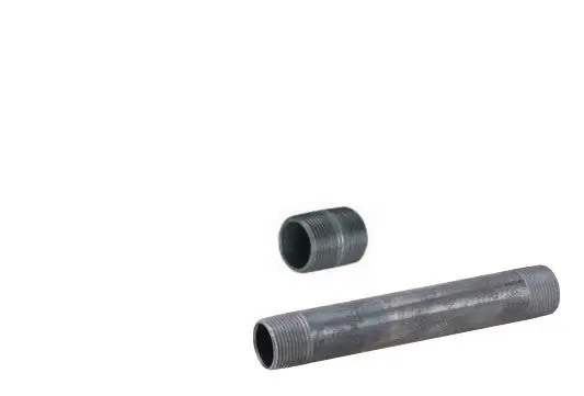 Nipples ZNB05AS60 1 in Nominal 60 Pieces Steel Black Oxide Import