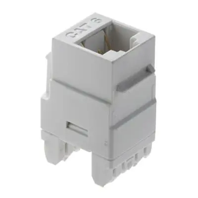 Pass Seymour WP3460-WH Category 6 RJ45 1-Port 4-Pair Keystone Connector White on-Q