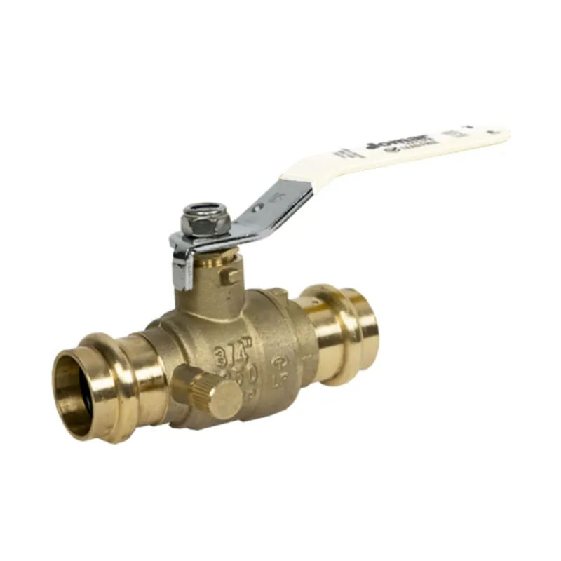 Jomar 150-203G Full Port, 2 Piece, Press Connection, 250 WOG