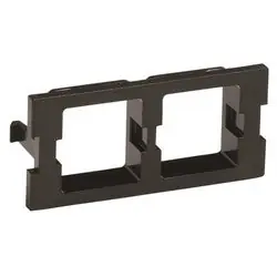 CommScope 760008649 M30FP-2RJ45-003 FP Type Double Port Adapter Housing, black