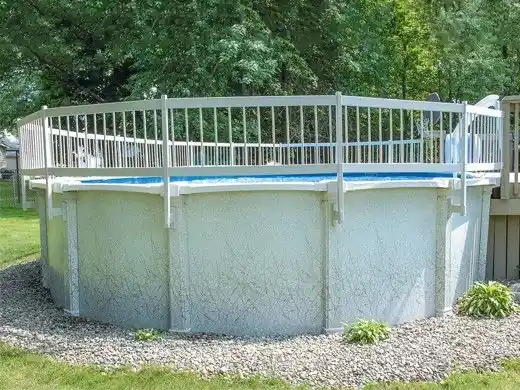 GLI 30-CKIT-WHT Protect-A-Pool Above Ground Pool Resin Safety Fence Kit Add-on Kit C