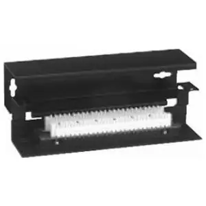 Belden AX100491 PS5E HD-110 Patch Box, 12-Port, Black