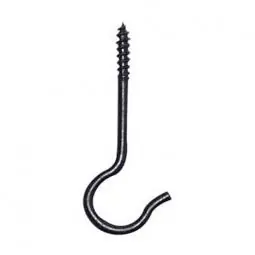 True Value 86201GT GT 5PK BLK CEIL HOOK