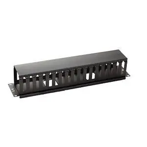Allen Tel AT55WMP-H2 Wire Management Panel with Pass Through Holes Horizontal Mount Single-Sided 2 RU