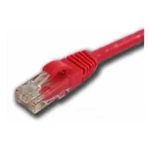 Lynn Electronics CAT6-07-RDB Cat 6 Snagless Molded Boot Patch Cables 7 ft Red