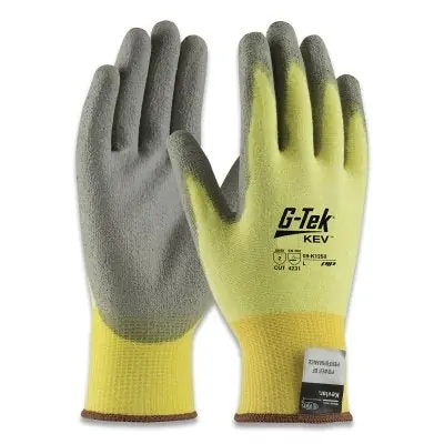 G-TEK 09-K1250/XXL KEV Seamless Knit DuPont Kevlar/Elastane Coated Gloves 2X-Large