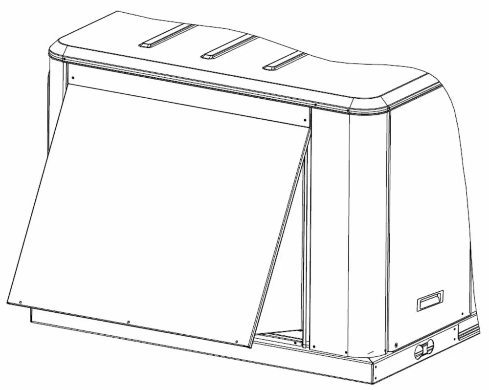 Trane BAYECON320A Dry Bulb Economizer for EBC/GBC 036-060