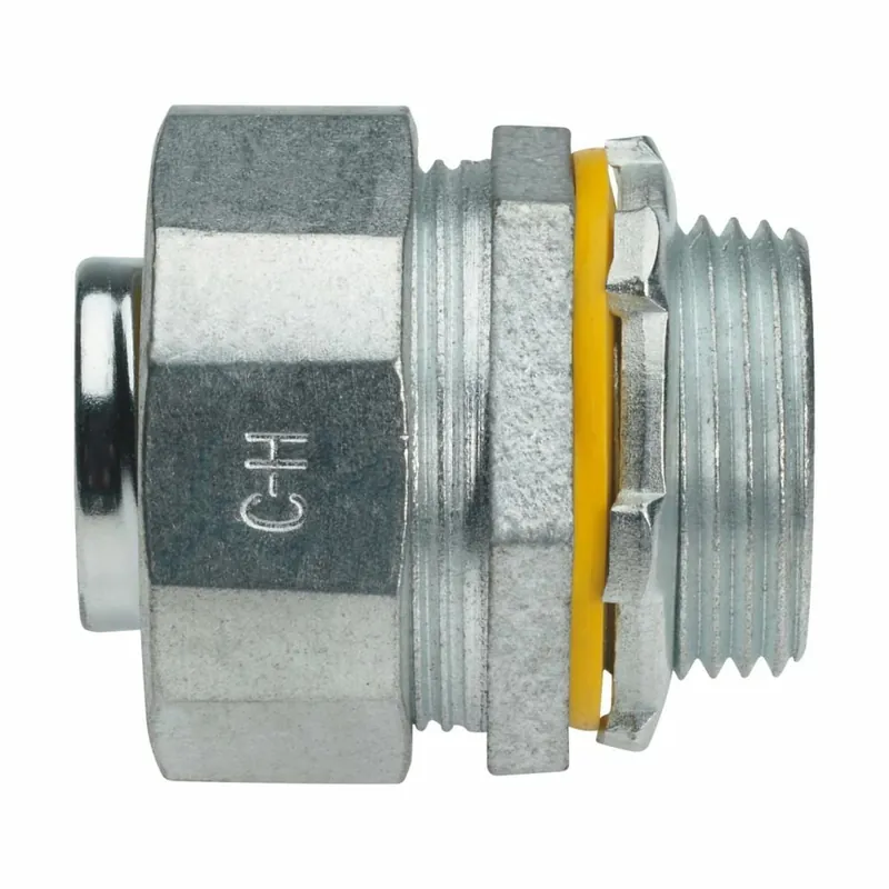 Eaton LT150 Liquidtight Connector Non-Insulated Straight Malleable Iron 1-1/2