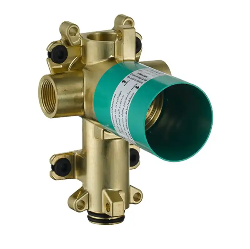 CHARLOTTE PIPE 03677 Axor ShowerSolutions Rough-In, Trio Diverter 5x5 w/Shut-Off