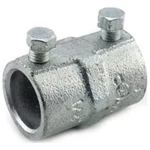 Bridgeport Fittings 3600 Malleable Iron Set Screw Coupling 1/2 in.