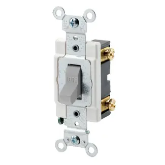 Leviton CSB1-15G GY SW TGL SP 15A120/277VAC Replacement MPN