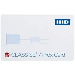 HID Global 3150RGGMNM iClass SE Prox Card, Polyester/PVC, 2k Bits with HID Format