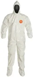 DUPONT D13484218 Tychem 4000 Coverall White 5X-Large