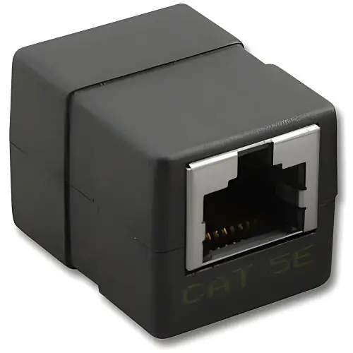 Pan Pacific DCS-102-8CD-5 Shielded CAT5 Inline Coupler