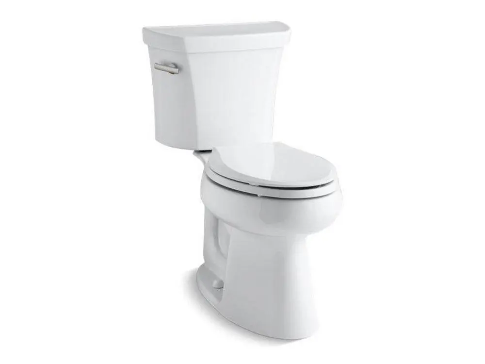 Kohler 3999-U-0 Highline 1.28 gpf Elongated Two Piece Toilet in White