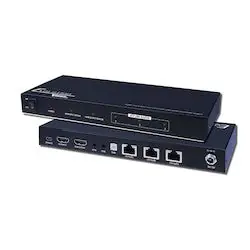 Vanco EVSP1013 1x3 Plus 1 HDMI Output Splitter Over Single Cat5e/cat6 Cable PoE 165ft/50m
