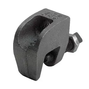 SPS Approved Vendor 3000050PL 1/2 inch Steel Universal Beam Clamp, Plain