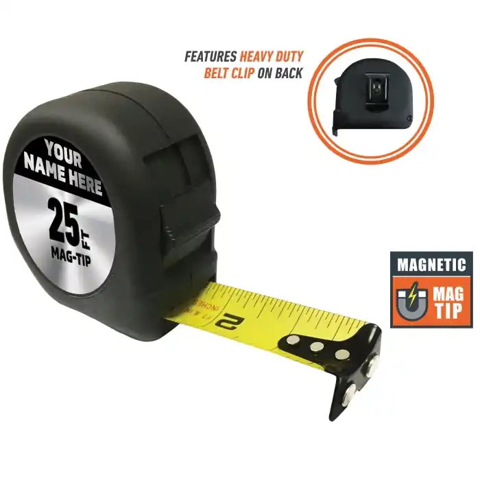 JC PSCTAPE Tape Measure with PSC Logo 25 ft