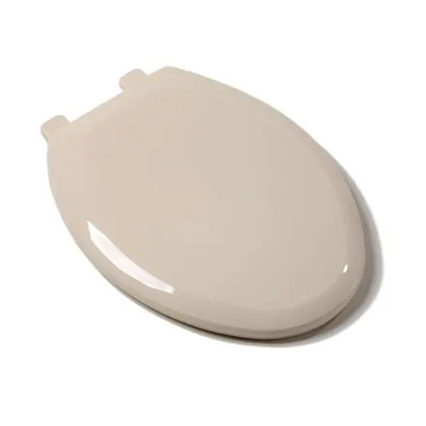 Plumbing Technologies 261-01 PlumbTech Elongated Plastic Top Mount Slow Close Toilet Seat with Adjustable Release 'N' Clean Hinge Bone