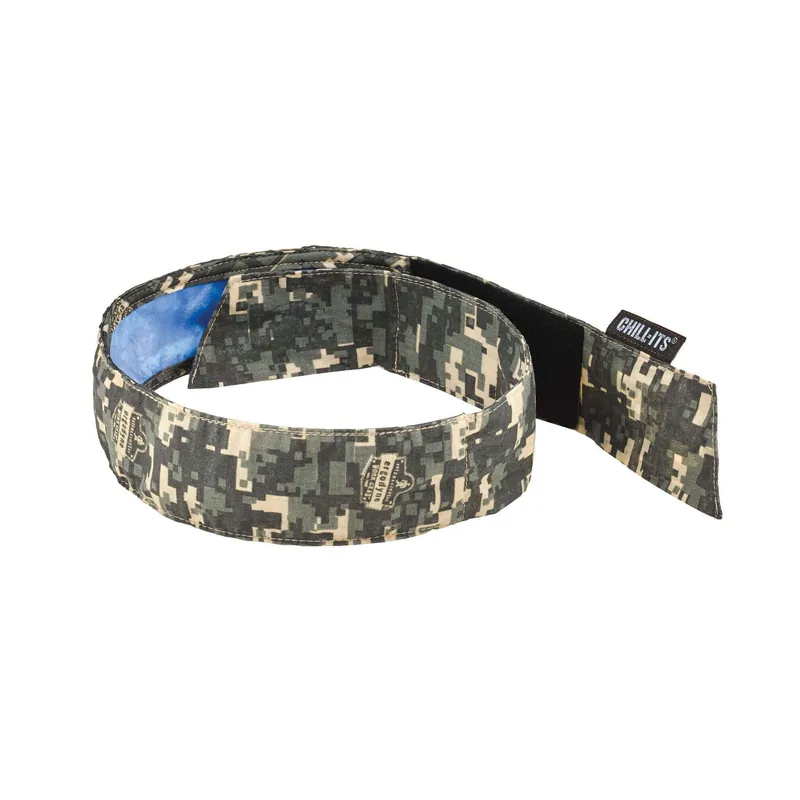 Chill-Its® ERGOD-12572 Cooling Bandana Evaporative Universal Camo