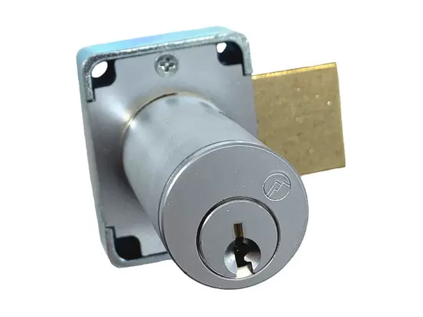 OLYMPUS LOCK INC 100DR26D1-3/8KD Cabinet Deadbolt Door Lock Keyed Different