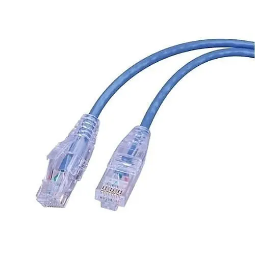 Vanco SCAT6-6INBU CAT6 Super Slim Cable, 6, Blue