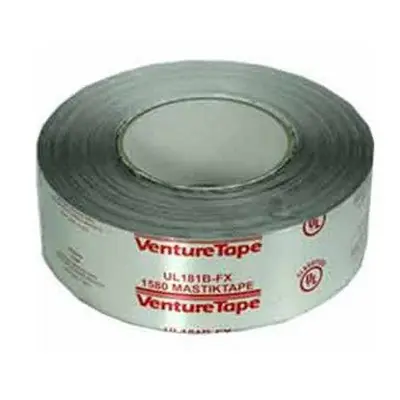 3M 1580N Venture Tape Aluminum Foil Duct Joint Sealing Mastik Tape, 2 inch x 100 ft