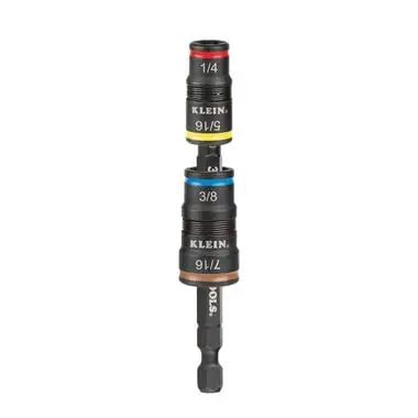 Klein Tools 32932 Socket Set 1/4 in Drive (3 Pieces)