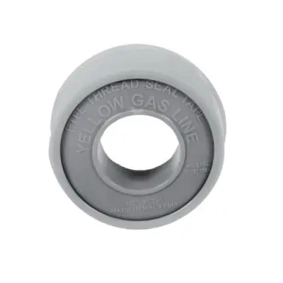 PASCO 9000-100 1/2X 260 Yellow Gas Tape, PTFE 100