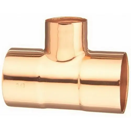 Elkhart Products CTH 1 inch Wrot Copper Tee, SWT x SWT x SWT