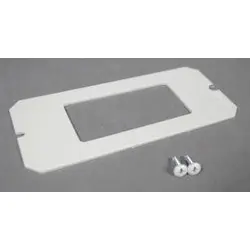 Wiremold 6DEC EVOLUTION 6AT DEVICE PLATE WHITE REPLACEMENT MPN