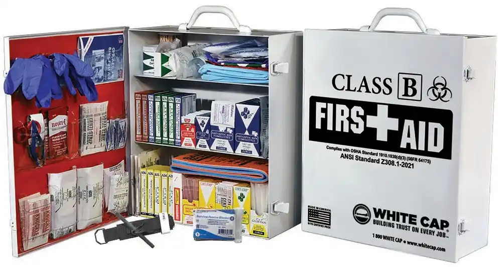 Certified Safety K622026 Class B Cabinet 3 Shelf Ansi Z308.12021 First Aid
