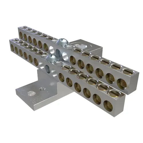 ECM Industries NB-350-24 ILSCO 24 CKT NUTRL TAP BAR