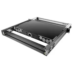 CommScope Systimax 760231506 HD Series Fiber Patch Panel Steel Black/Silver 1.75 H x 17.15 W x 19 in.