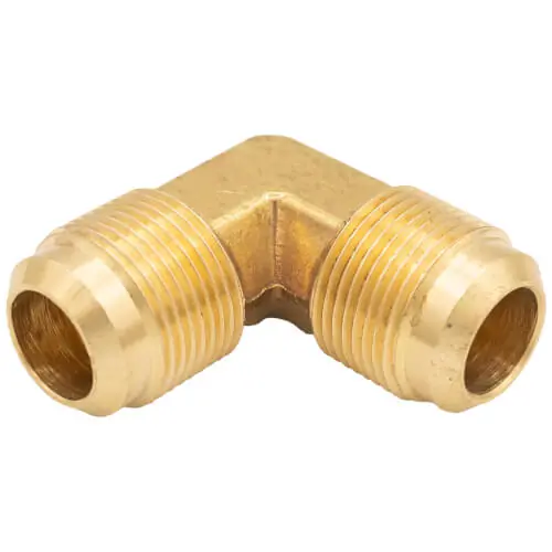 Python 6500 1/4 Flare x MNPT Elbow