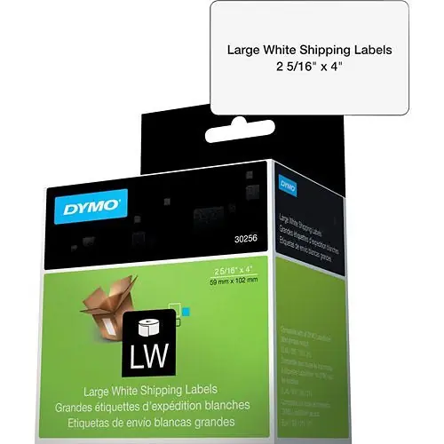 DYMO 30256 LabelWriter Large Shipping Labels for Professional Use in Packs of 300