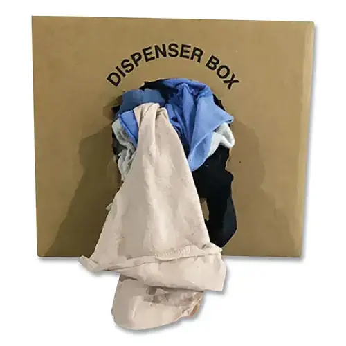 Spilfyter WR8000C-10 Reclaimed Wiping Product 10 lb Box